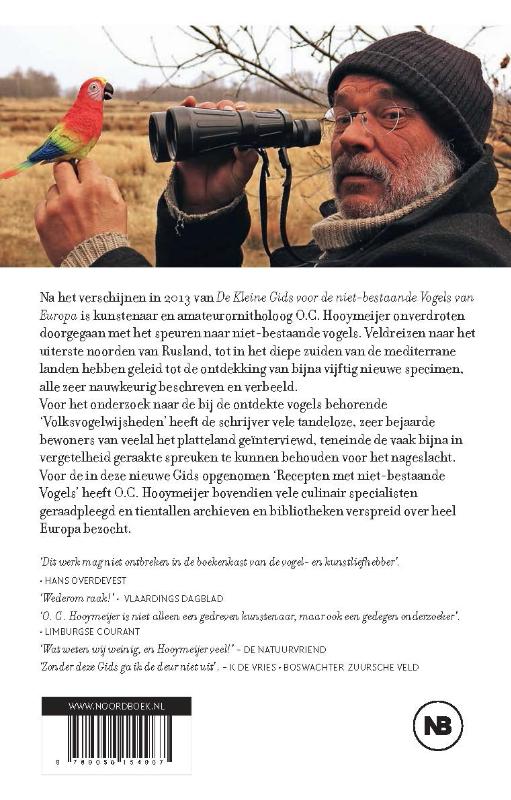 De nieuwe gids voor de niet-bestaande vogels van Europa