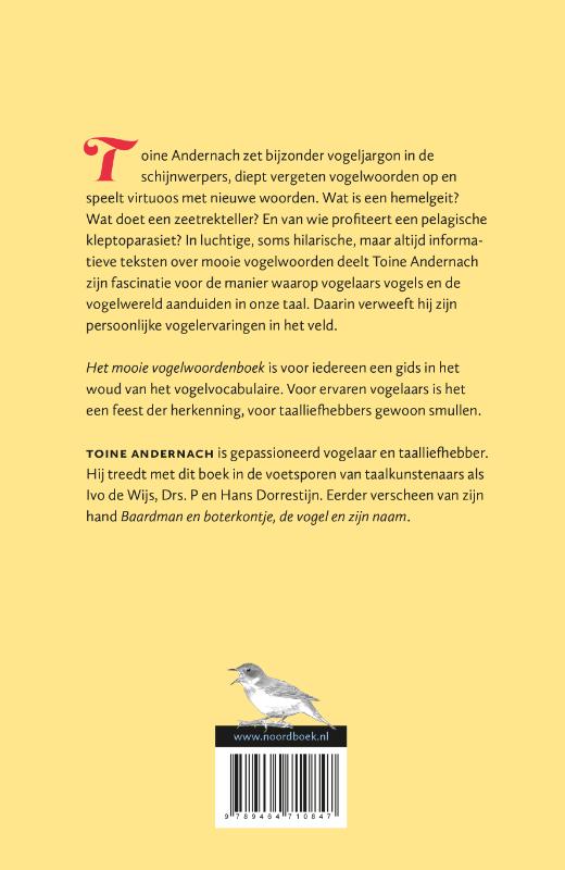 Het mooie vogelwoorden boek