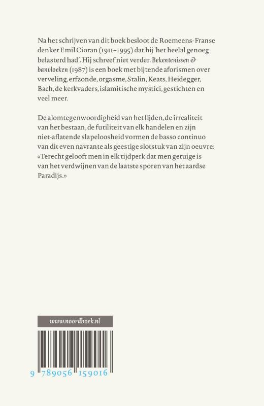 Bekentenissen en banvloeken