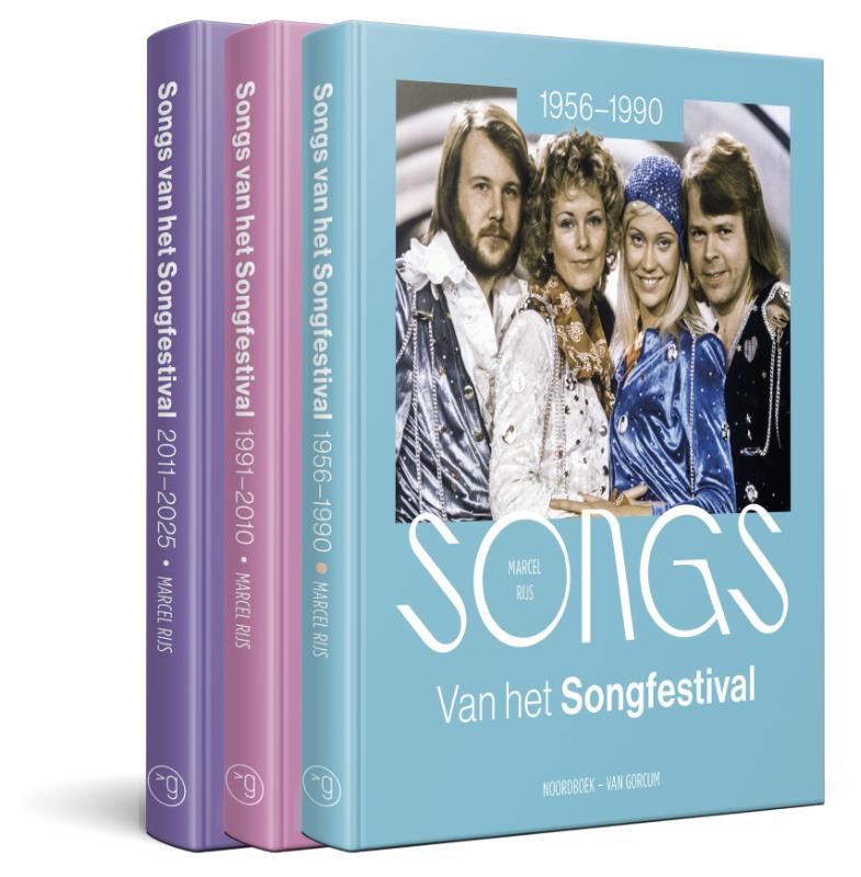 Alle songs van het Songfestival (set van 3)