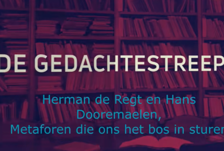 ‘Een metafoor is niet louter een stijlfiguur, maar een manier van denken’