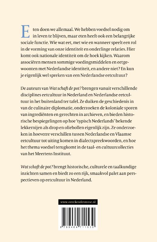 Wat schaft de pot?