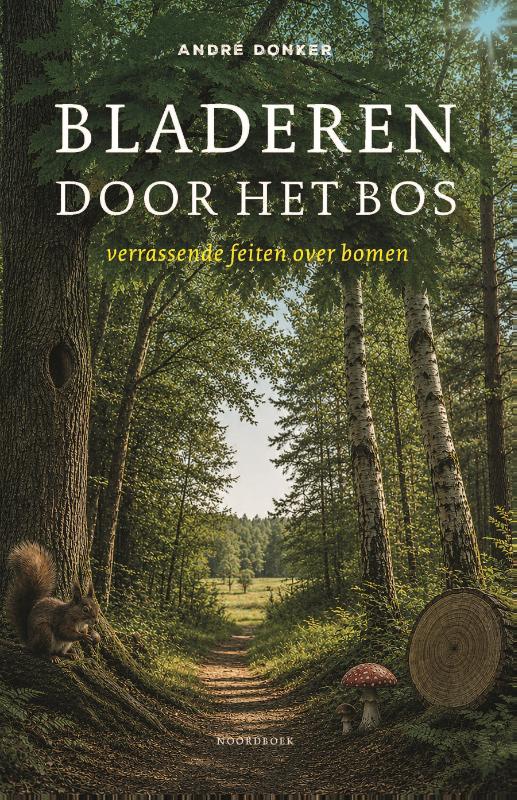Bladeren door het bos