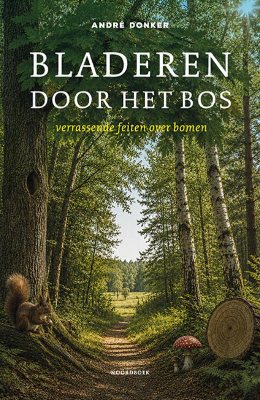 Bladeren door het bos